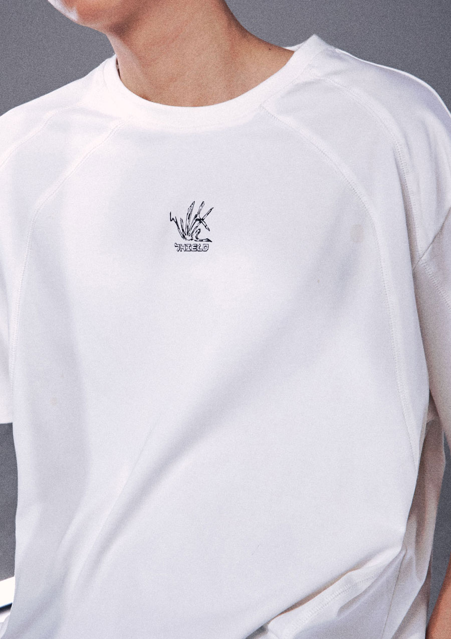 OGシールドインシジョンショートスリーブTシャツ-ホワイト | OFFGRID | HANA(ハナ) #7