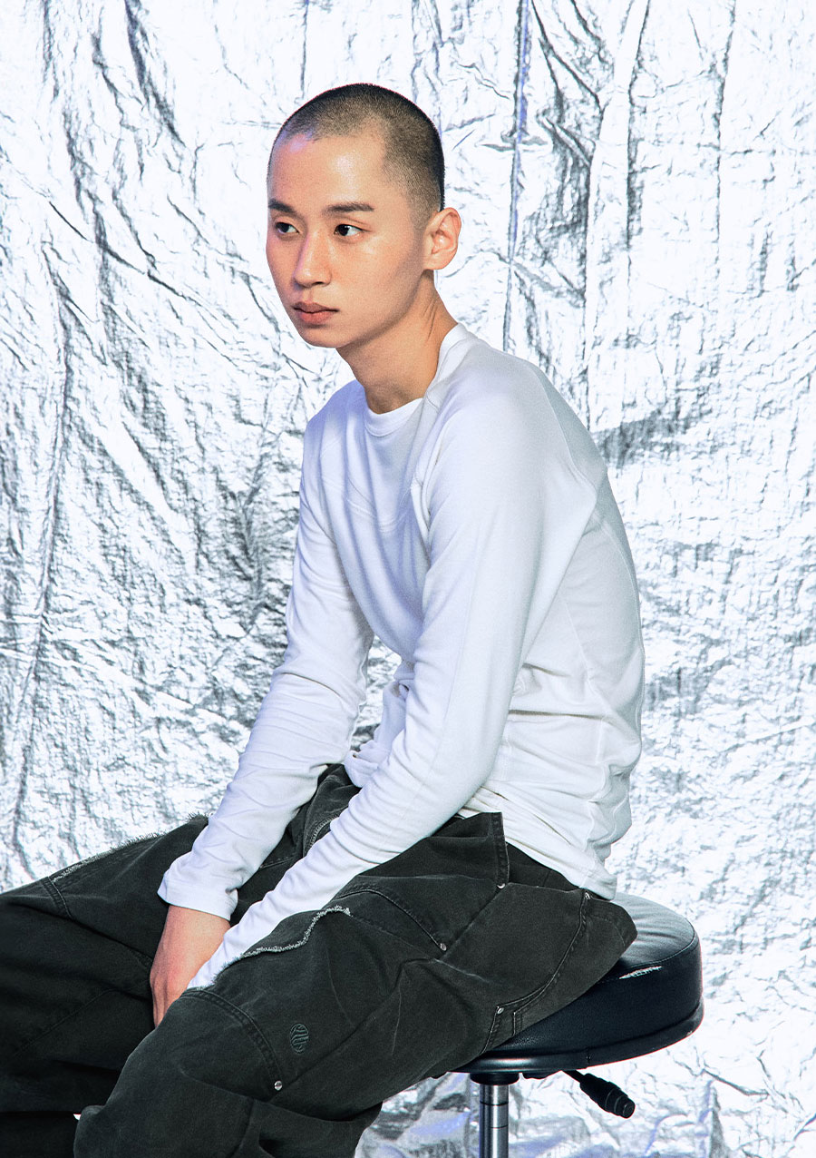 OGシールドフラッシュロングスリーブTシャツ-ホワイト | OFFGRID | HANA(ハナ) #3