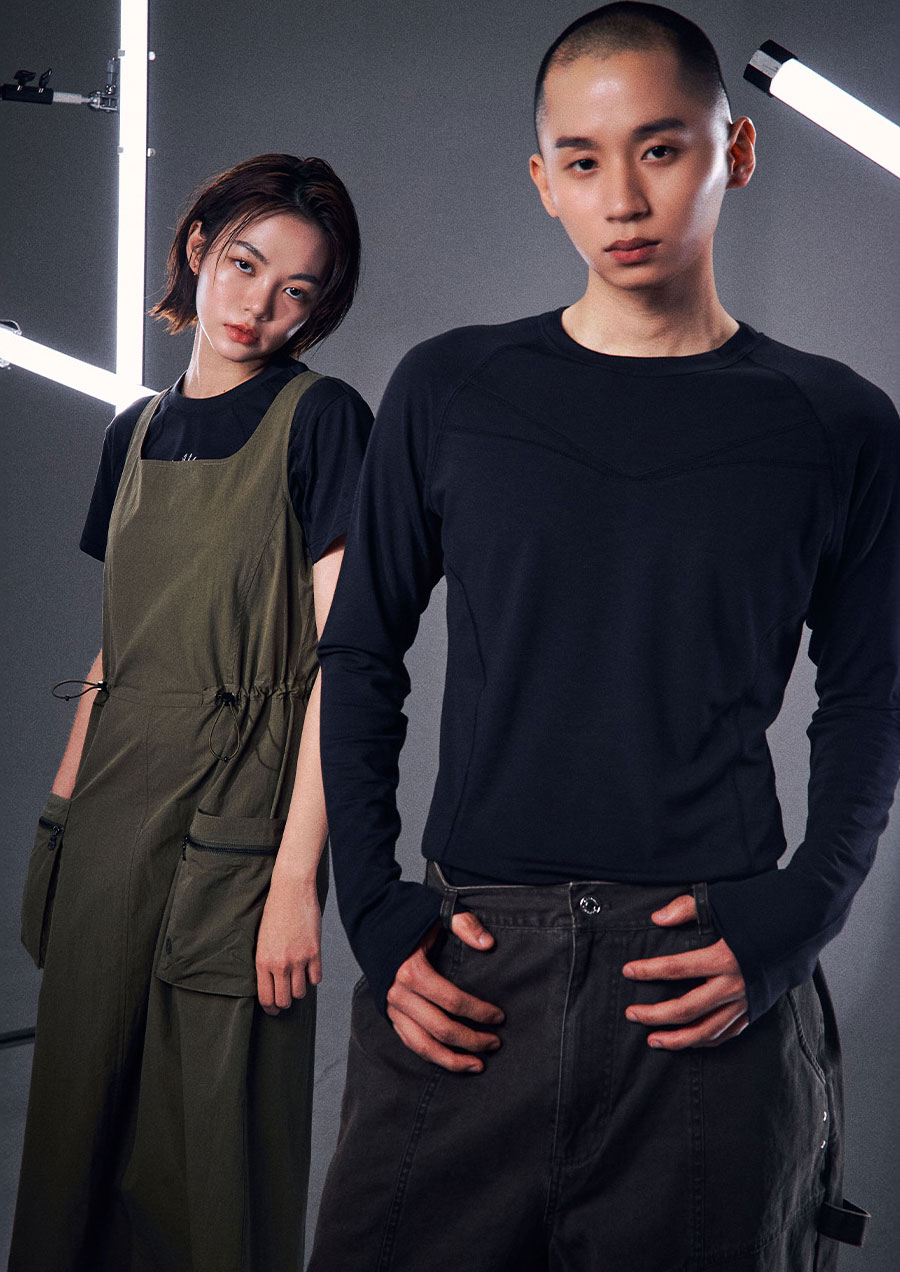 OGシールドフラッシュロングスリーブTシャツ-ブラック | OFFGRID | HANA(ハナ) #5