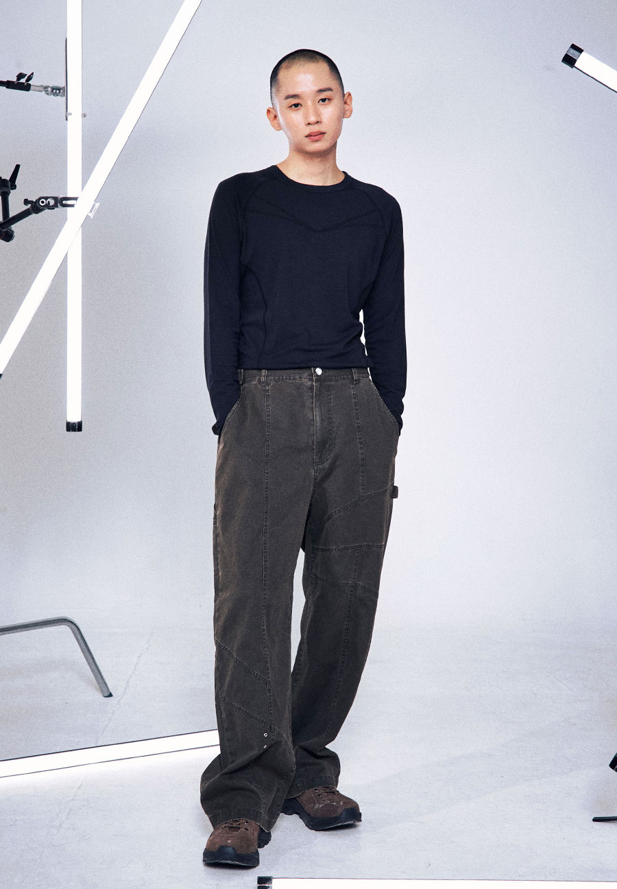 OGシールドフラッシュロングスリーブTシャツ-ブラック | OFFGRID | HANA(ハナ) #7