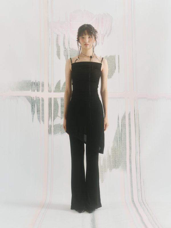 アンバランスシャーリングドレス（ブラック） | Inner museum | HANA(ハナ) #3