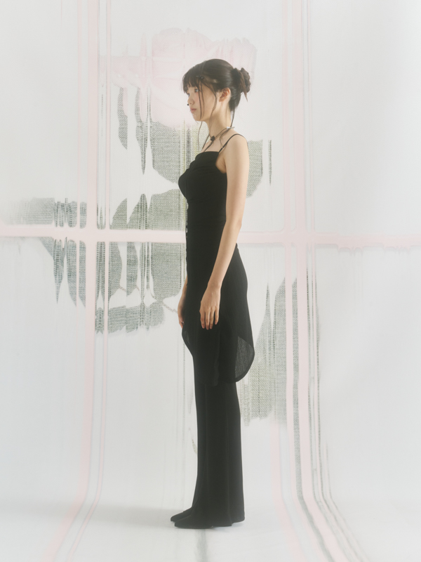 アンバランスシャーリングドレス（ブラック） | Inner museum | HANA(ハナ) #4
