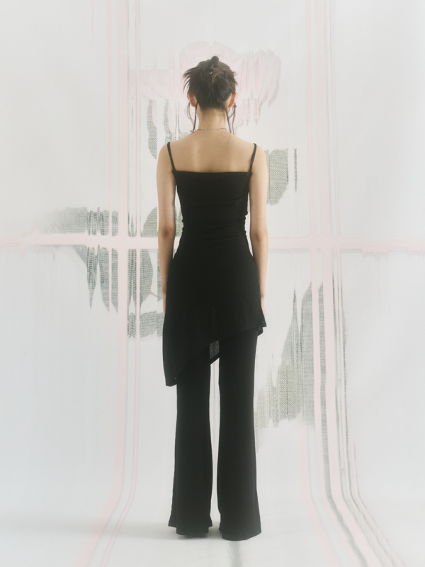 アンバランスシャーリングドレス（ブラック） | Inner museum | HANA(ハナ) #5