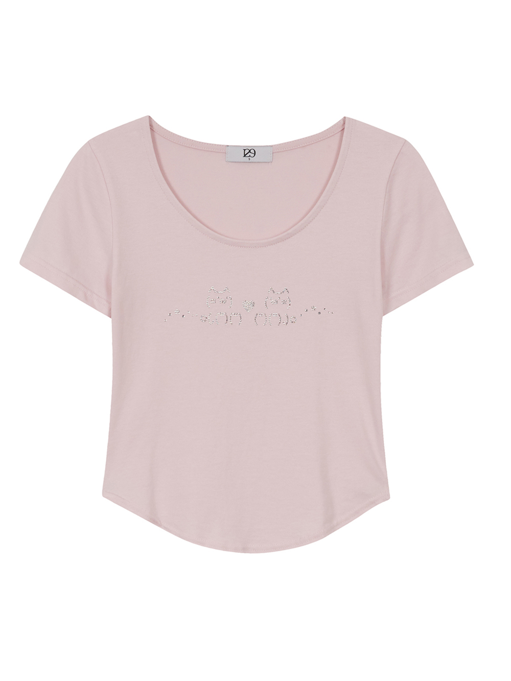にゃんこホットフィックス フィットTシャツ（ピンク） | ILLIGO | HANA(ハナ) #5