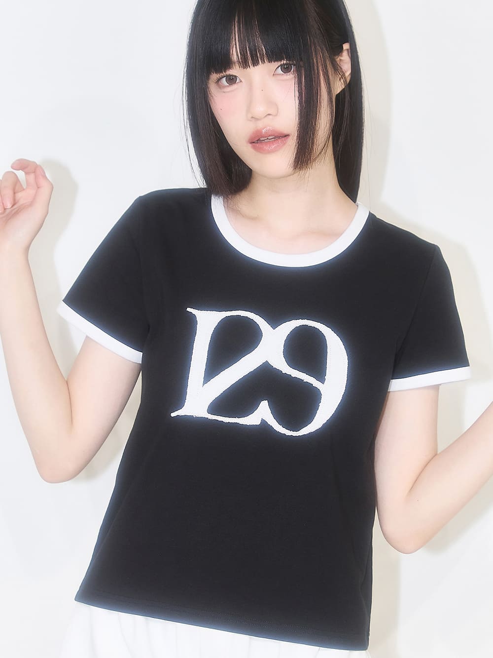 129 ロゴパッチ Tシャツ（ブラック） | ILLIGO | HANA(ハナ) #2