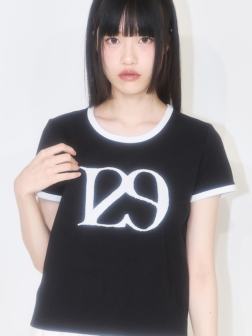 129 ロゴパッチ Tシャツ（ブラック） | ILLIGO | HANA(ハナ) #3