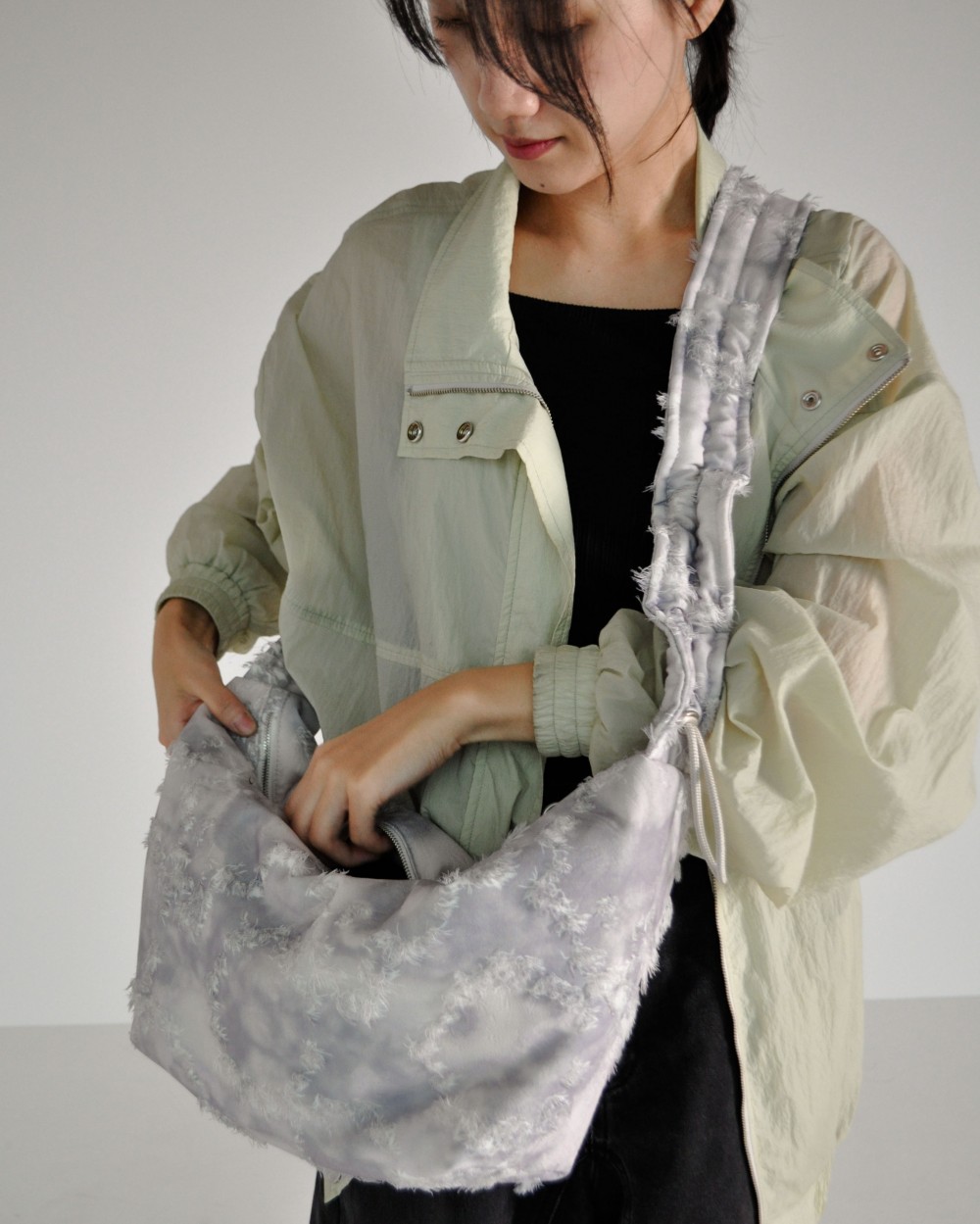 Porcelain bag - Fog / ポーセリンバッグ-フォグ | rysm | HANA(ハナ) #5