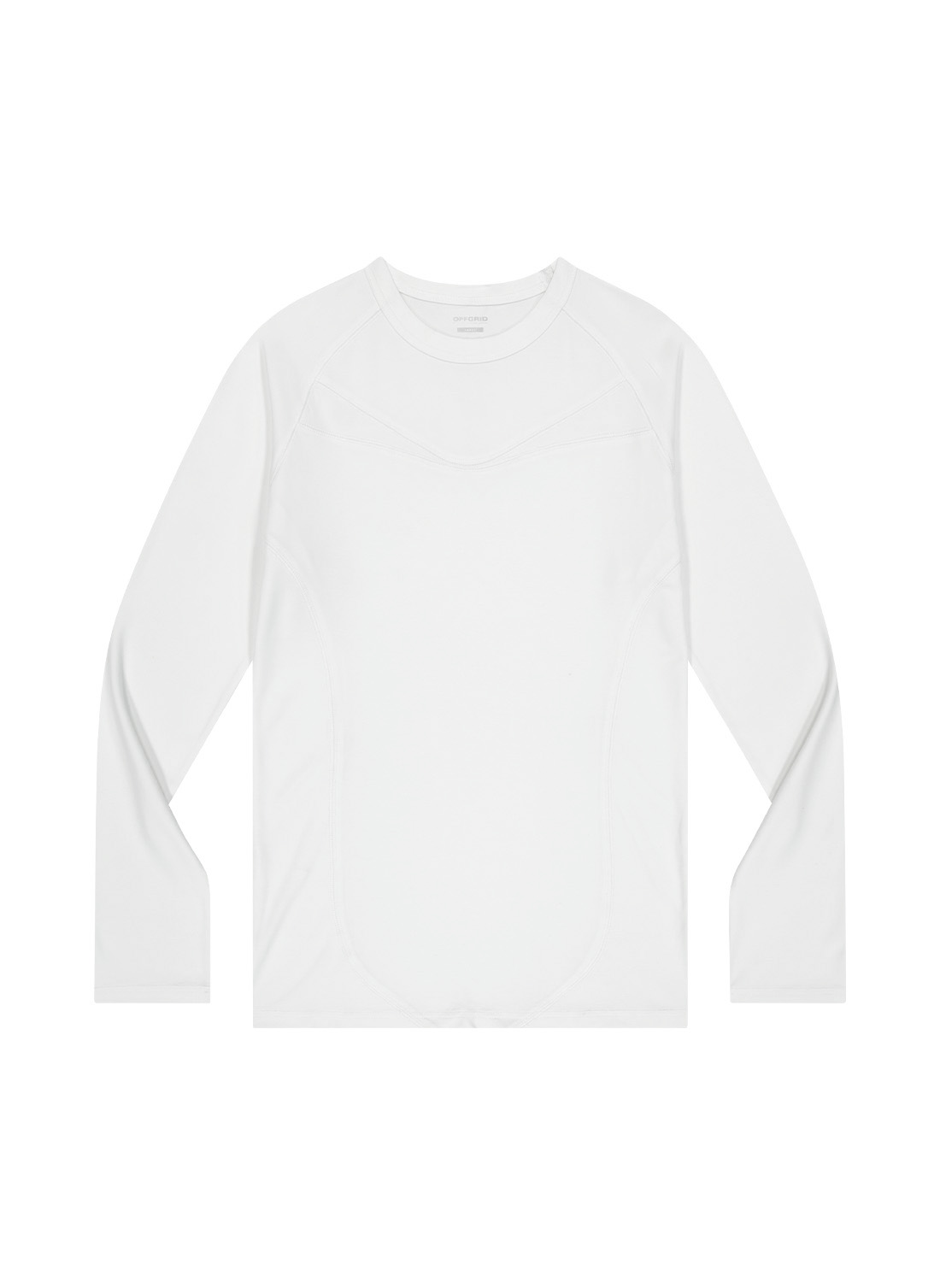 OGシールドフラッシュロングスリーブTシャツ-ホワイト | OFFGRID | HANA(ハナ) #1