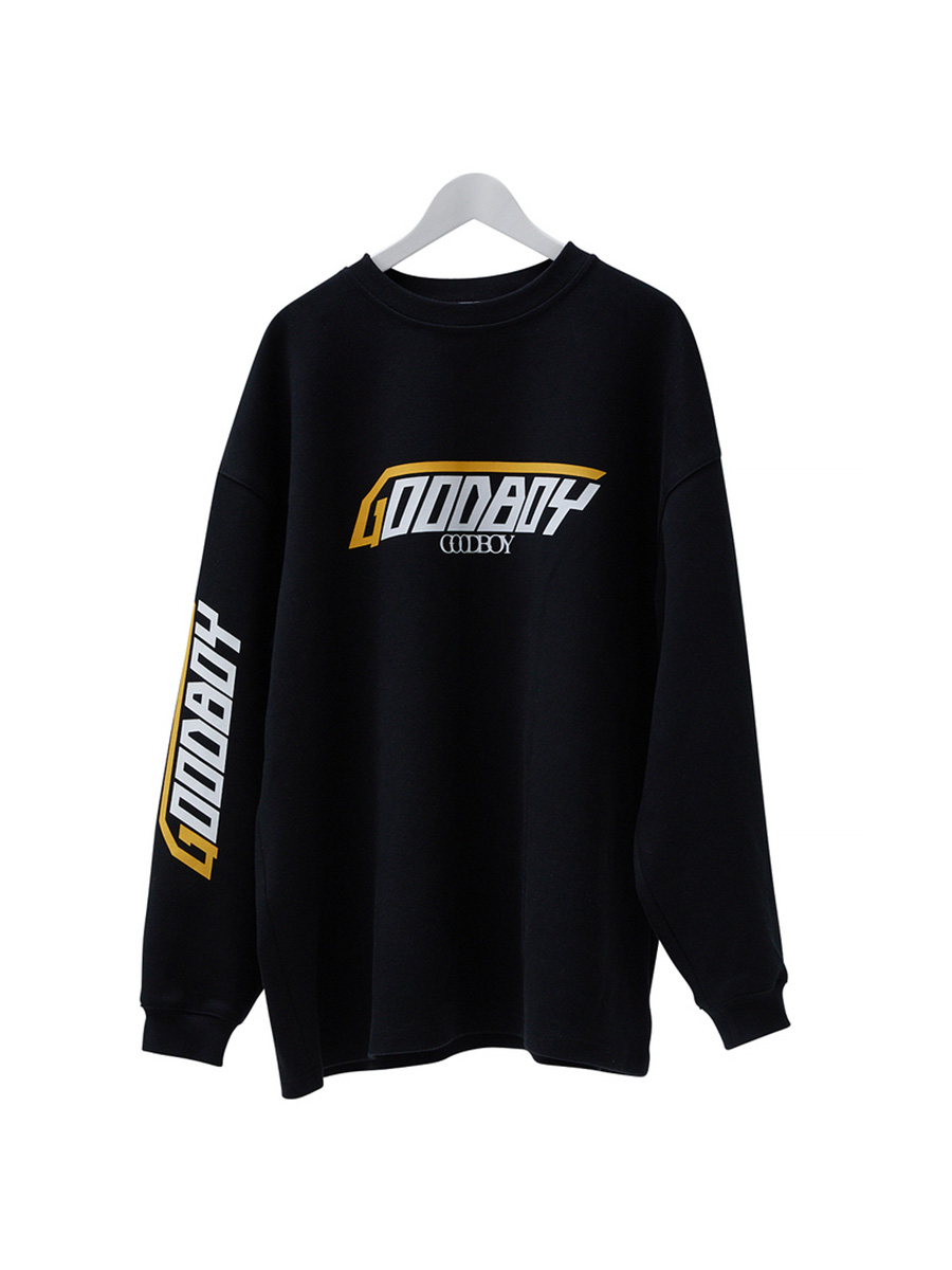 L/SLV プリント Tシャツ (ブラック) | XOXOGOODBOY | HANA(ハナ) #1