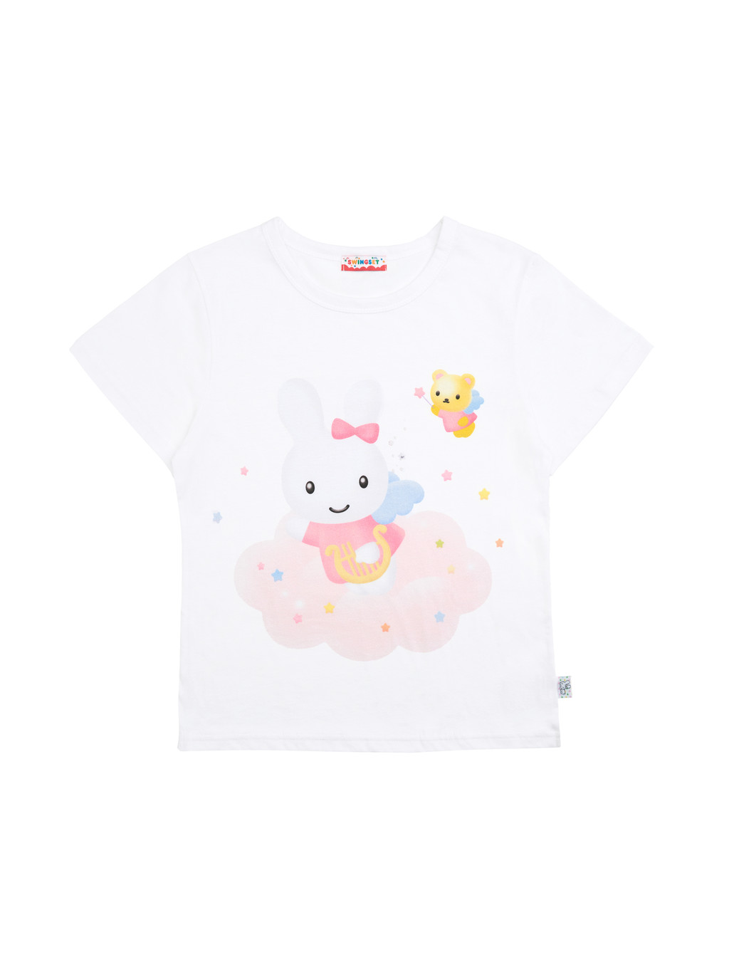 [X YOUNGART] エンジェル KIDDY＆JINI Tシャツ | Swingset | HANA(ハナ) #1