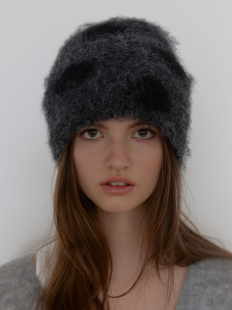 ドット ブラッシュ ビーニー (グレー) | ASURA | HANA(ハナ) #1