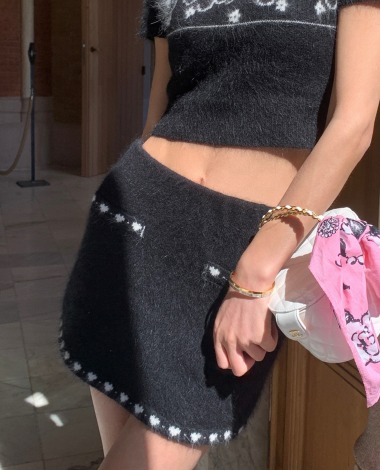 Kiko angora skirt