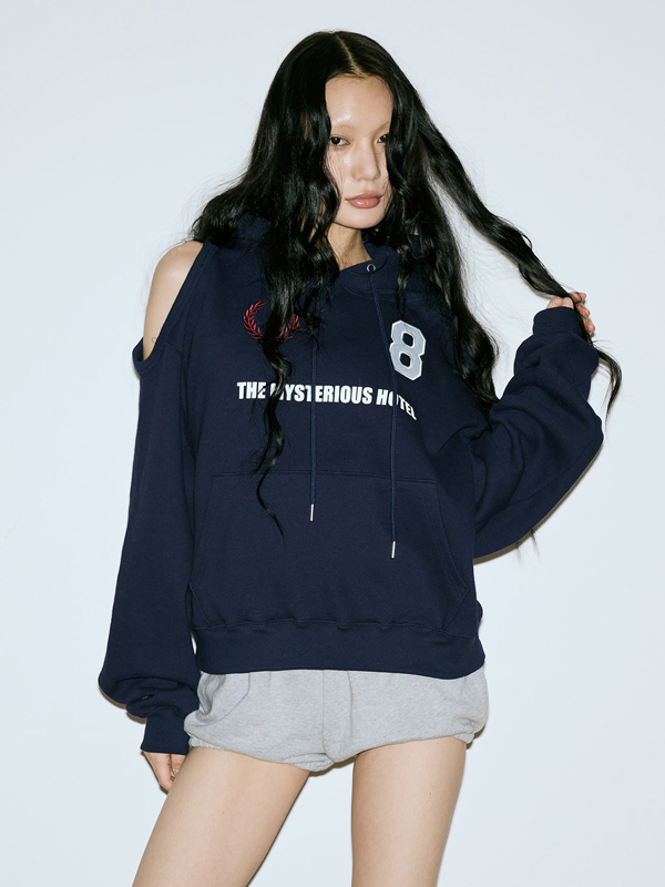 NO.8 ヴァシティホールフーディー_2color | THE MYSTERIOUS HOTEL | HANA(ハナ) #1