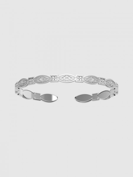[韓国人気ジュエリー] nff love memory bracelet-silver ラブメモリーブレスレット（シルバー） | nff | HANA(ハナ)