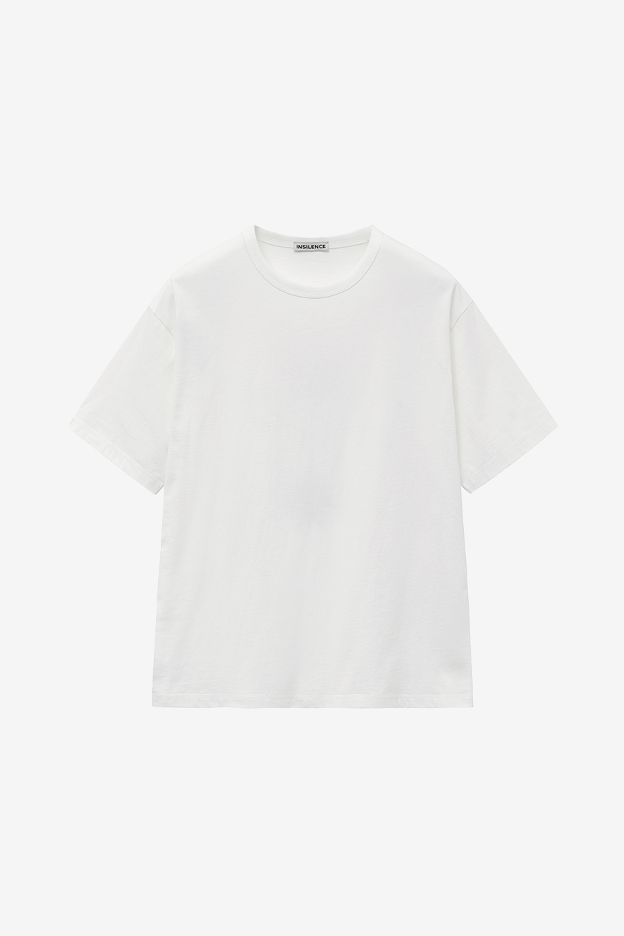 バックプリント ロゴTシャツ ホワイト | INSILENCE | HANA(ハナ) #1