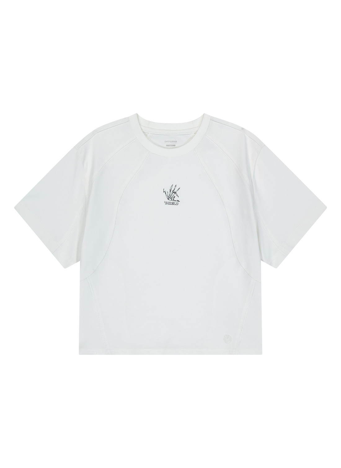 OGシールドインシジョンショートスリーブTシャツ-ホワイト | OFFGRID | HANA(ハナ) #1