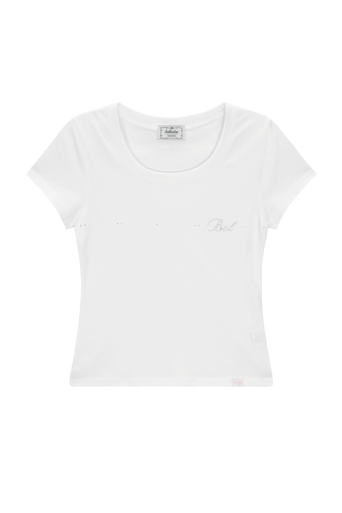 トゥインクルハーフTシャツ(ホワイト) | Bellialeu | HANA(ハナ) #1