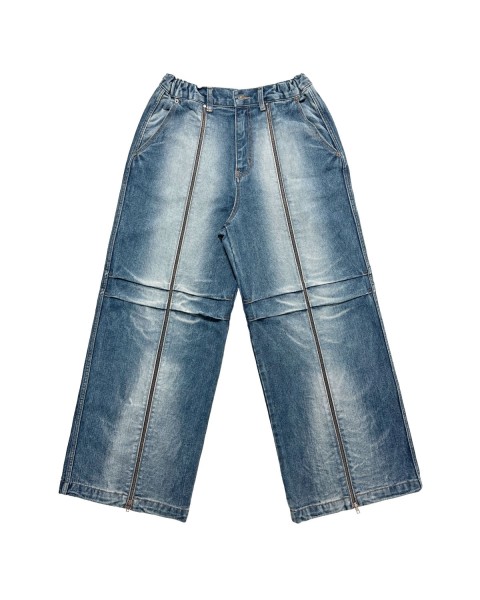 ヴィンテージワイドデニム アッシュブルー | INSILENCE | HANA(ハナ)