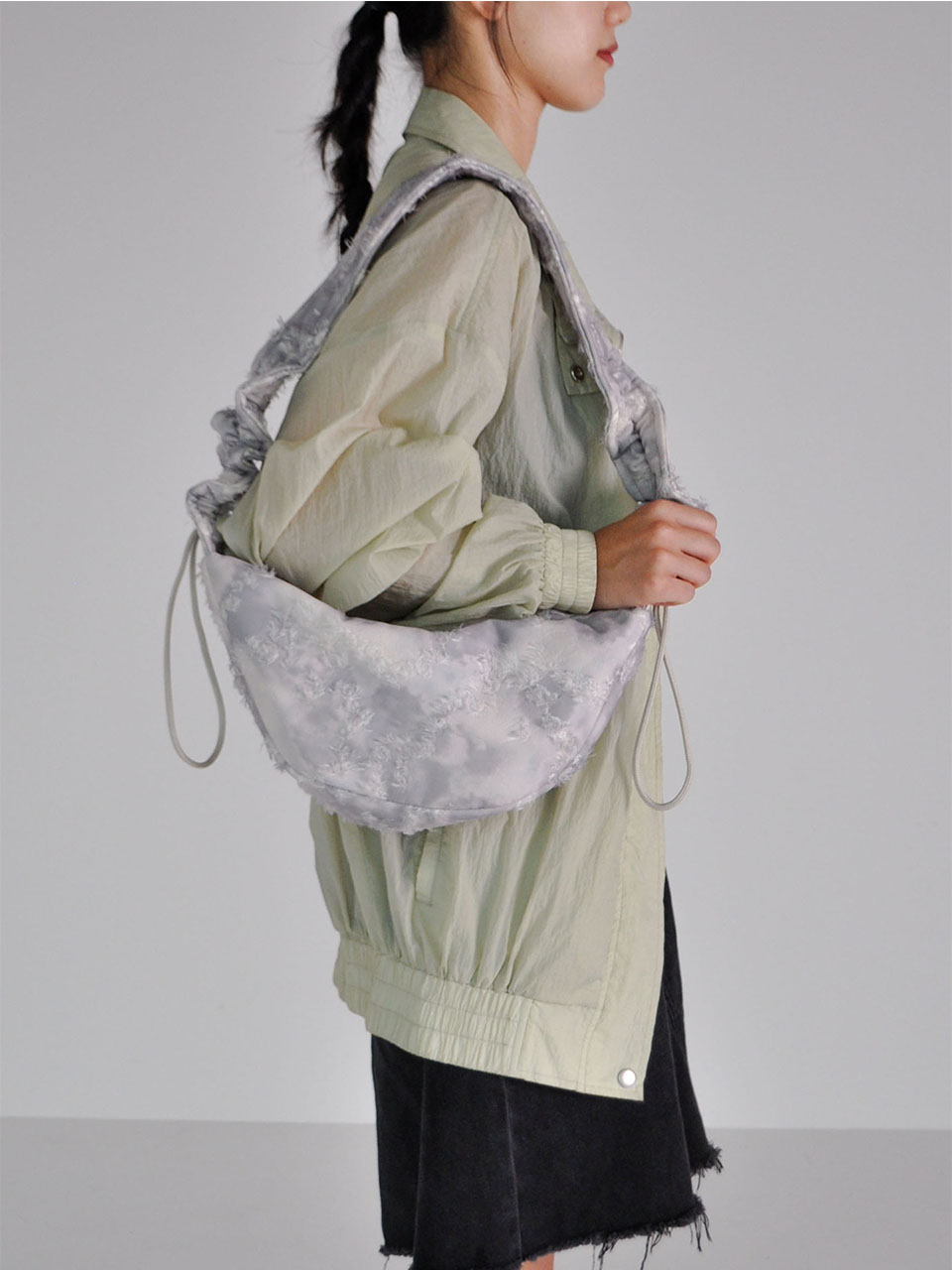 Porcelain bag (Small) - Fog / ポーセリンバッグ（スモール）-フォグ | rysm | HANA(ハナ) #1