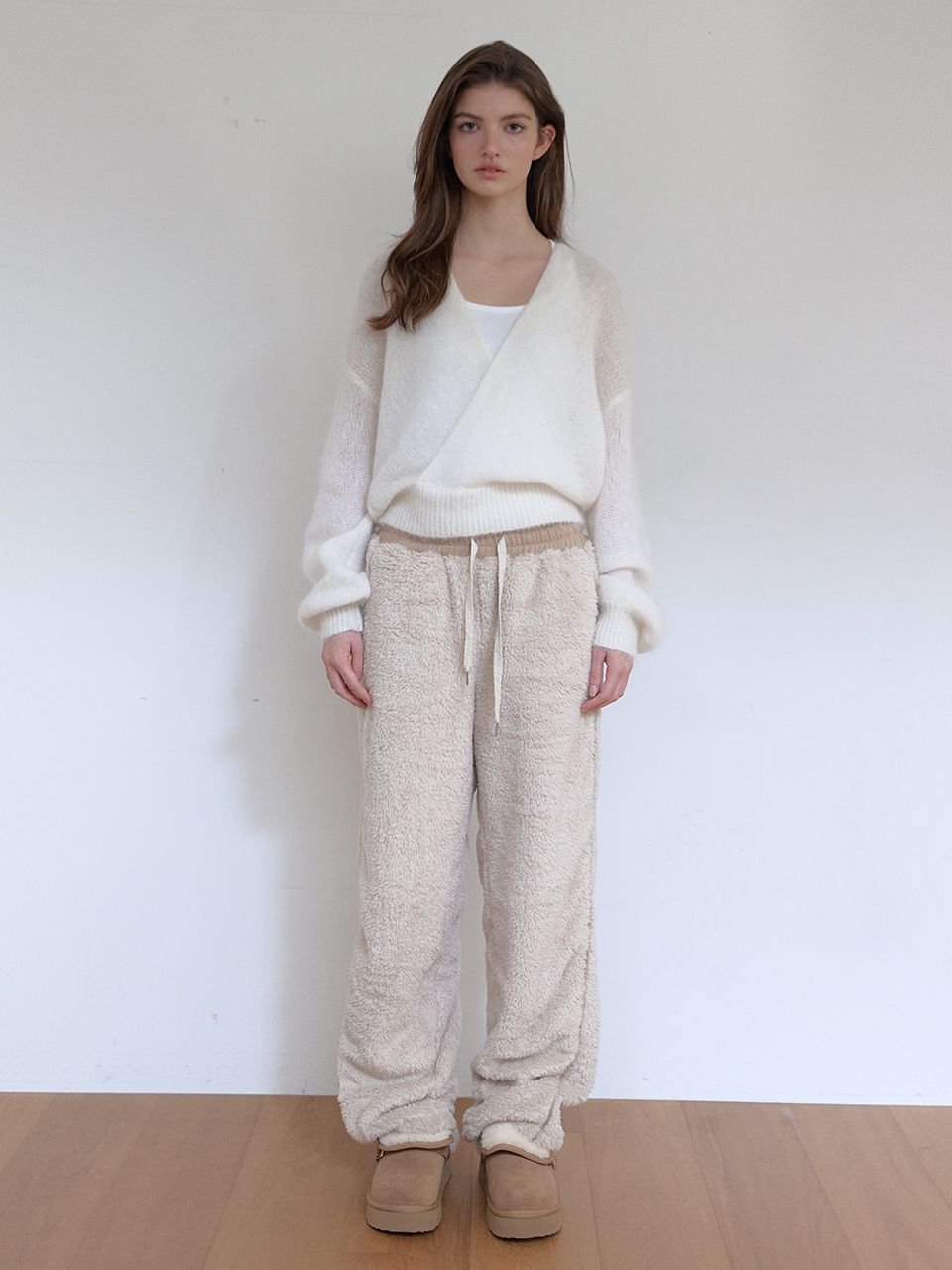 コージーパンツ（ベージュ） | ASURA | HANA(ハナ) #1