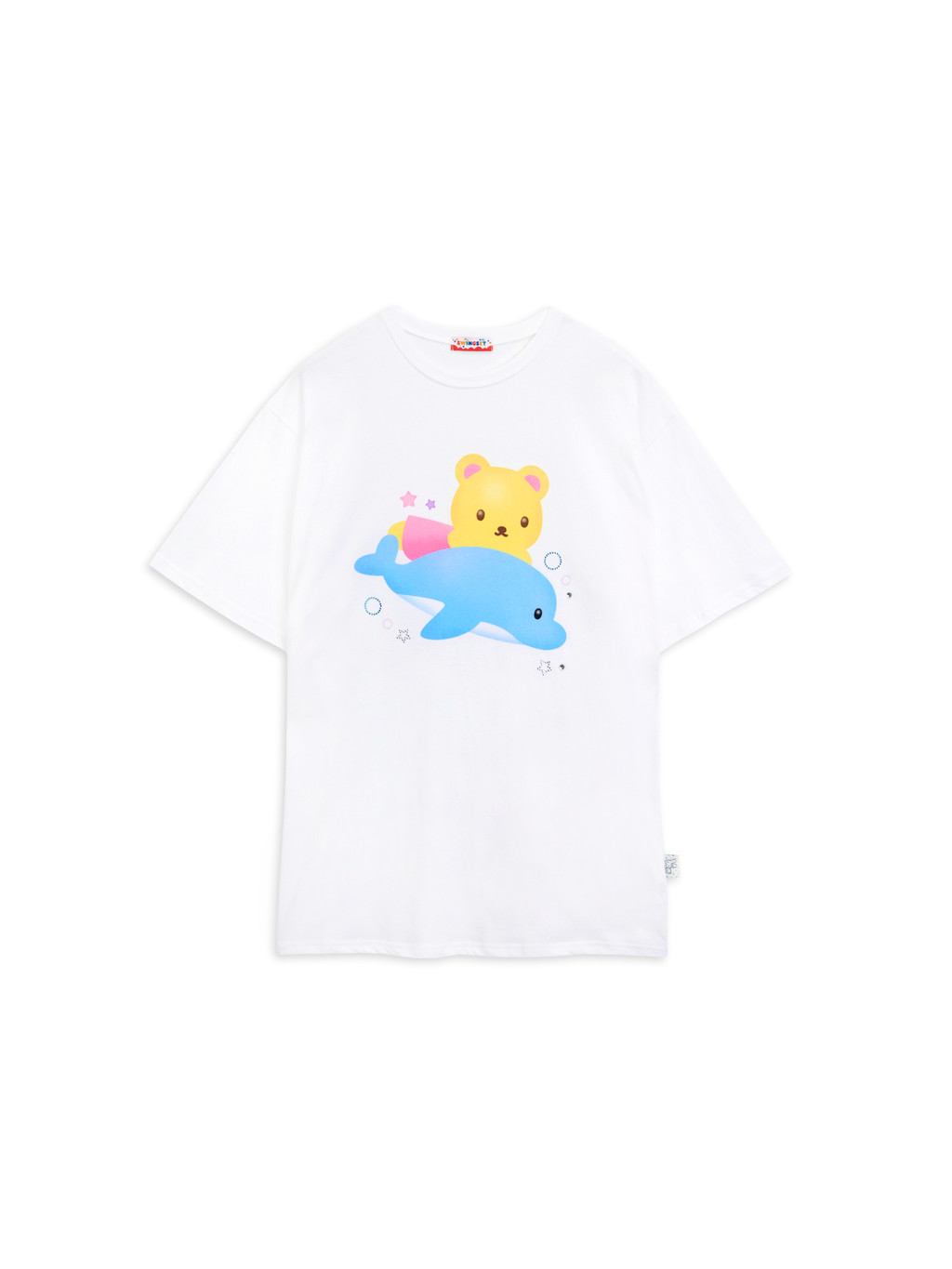 [X YOUNGART] JINI ドルフィンライド キュービック Tシャツ | Swingset | HANA(ハナ) #1