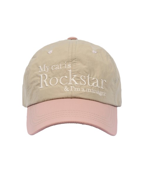 ☆ジョーガッシュ ロックスターキャットナイロンキャップ☆ ロックスター キャット ナイロン キャップ (チャコール
