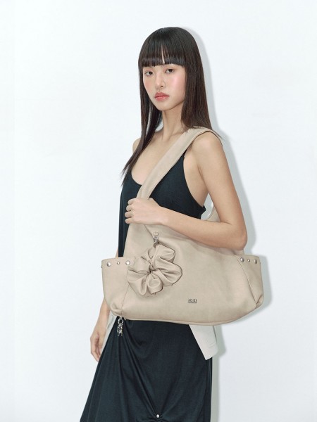【ASURA】LUNA LEATHER BAG ショルダーバッグ ルナレザーバッグ（シャルコール） | ASURA | HANA(ハナ)