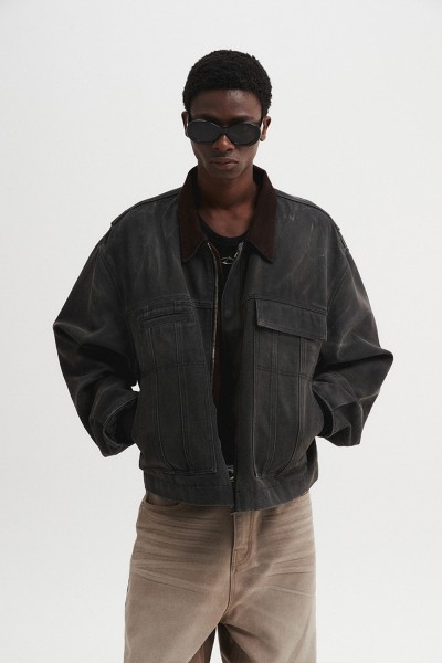 ジャケット・アウター Dnsr DNSR] Nylon Track Jacket /追跡付 (DNSR/ジャケットその他