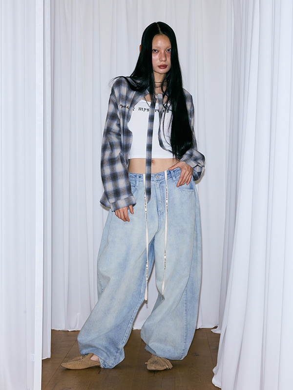 TMH ウォッシュロゴ デニム | THE MYSTERIOUS HOTEL | HANA(ハナ) #1