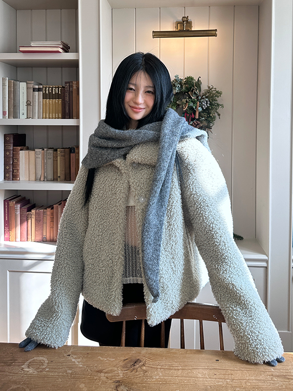 ブークレヒドゥンスナップファージャケット（ミント） | Margarin Fingers | HANA(ハナ) #1