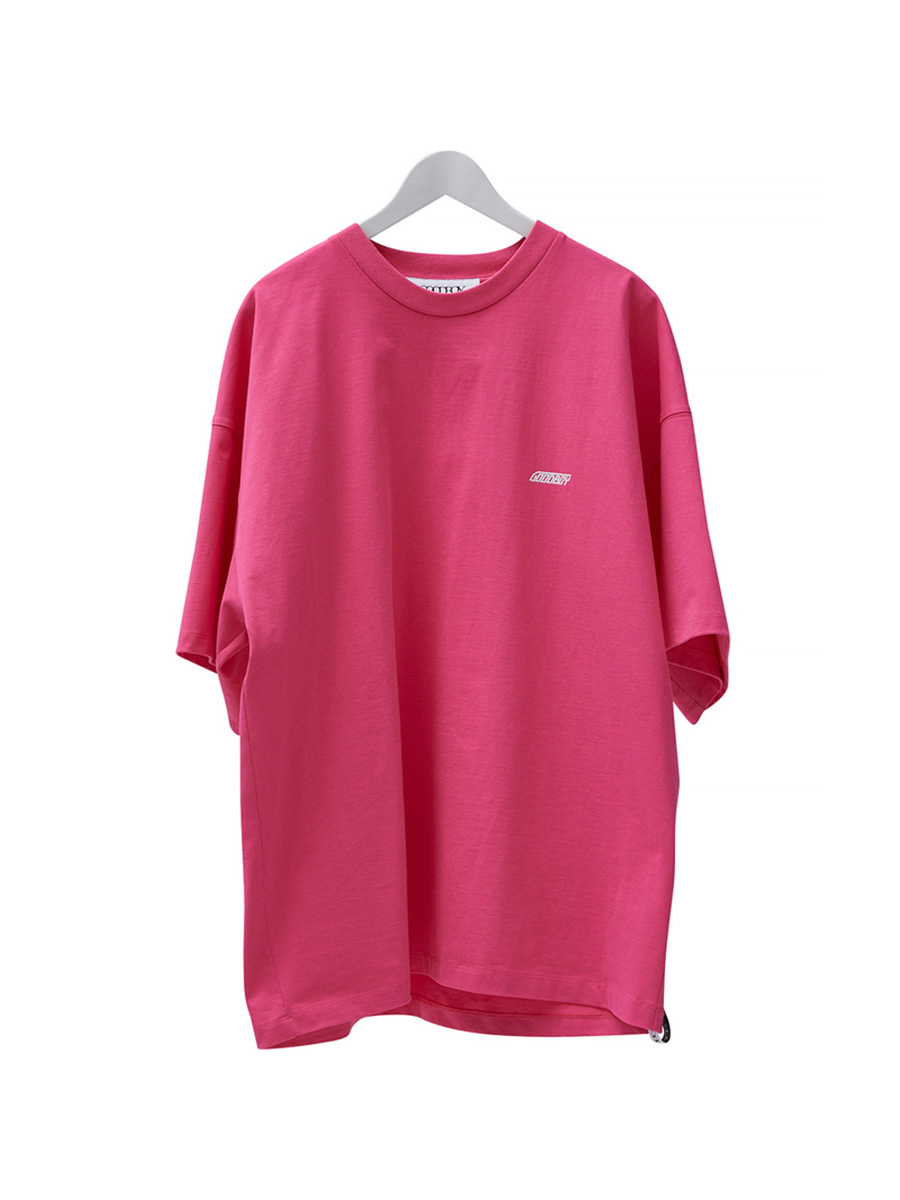 オーバーサイズ ニューロゴTシャツ (ピンク) | XOXOGOODBOY | HANA(ハナ) #1
