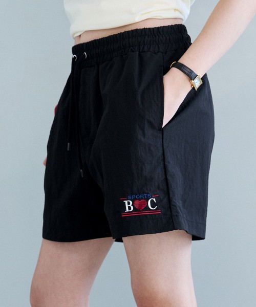 【BITTER CELLS】 Sporty nylon shorts /追跡付 スポーティーナイロンショーツ-ブルー | BITTERCELLS | HANA(ハナ)