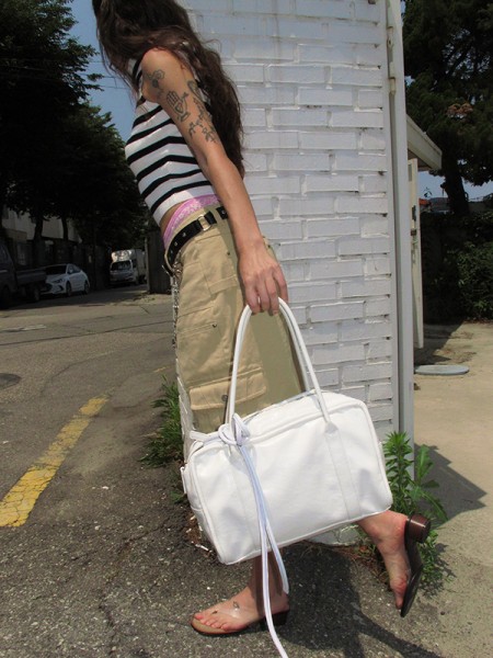 バッグ・カバンその他 YEOMIM plump bag suede camel yeo-299 made by yeomim.