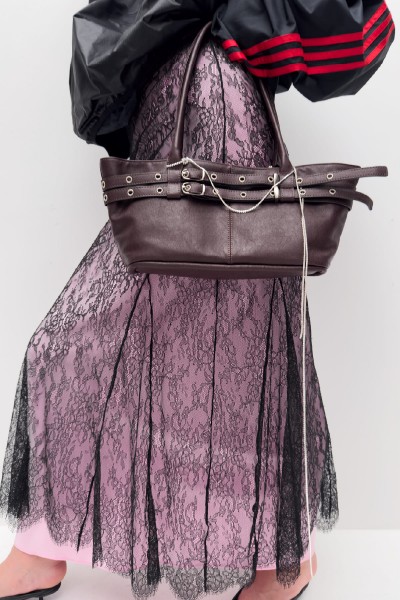 【新品】yeomim ヨミム mini box bag (grape) 韓国 新品】yeomim ヨミム mini box bag (grape) 韓国 YEOMIM(ヨミム