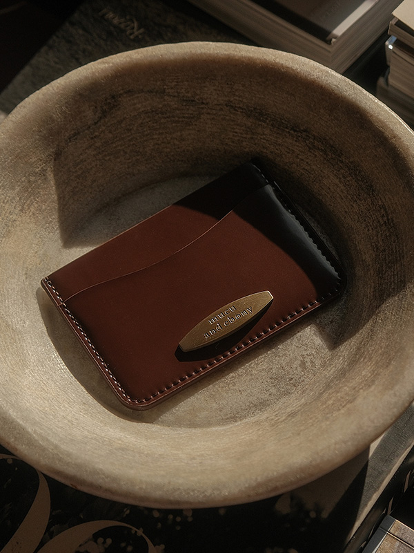 デザートカードウォレット _ チョコファジー | mucu and ebony | HANA(ハナ) #1