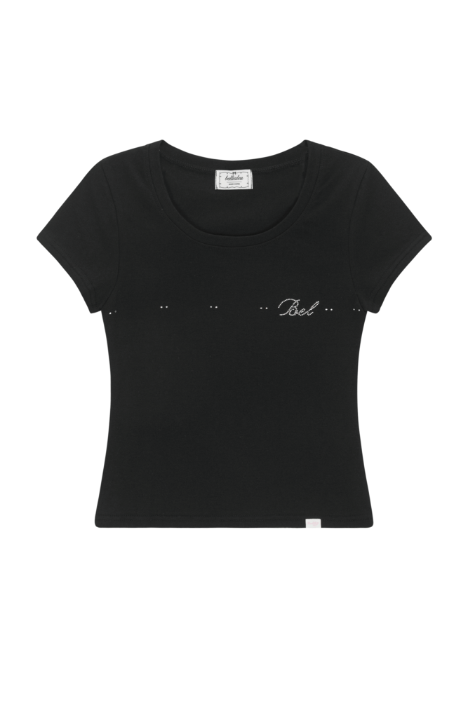 トゥインクルハーフTシャツ(ブラック) | Bellialeu | HANA(ハナ) #1