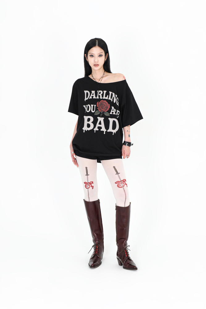 メルティングローズT #ブラック | Darling You Are Bad | HANA(ハナ) #1
