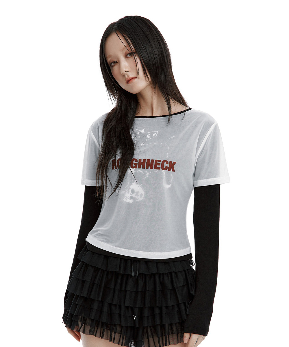 ダブルシアーロングスリーブトップ | ROUGHNECK | HANA(ハナ) #1