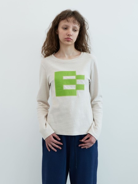 ニードルロゴ ハイネック ジップアップ (グリーン) | ENZO BLUES