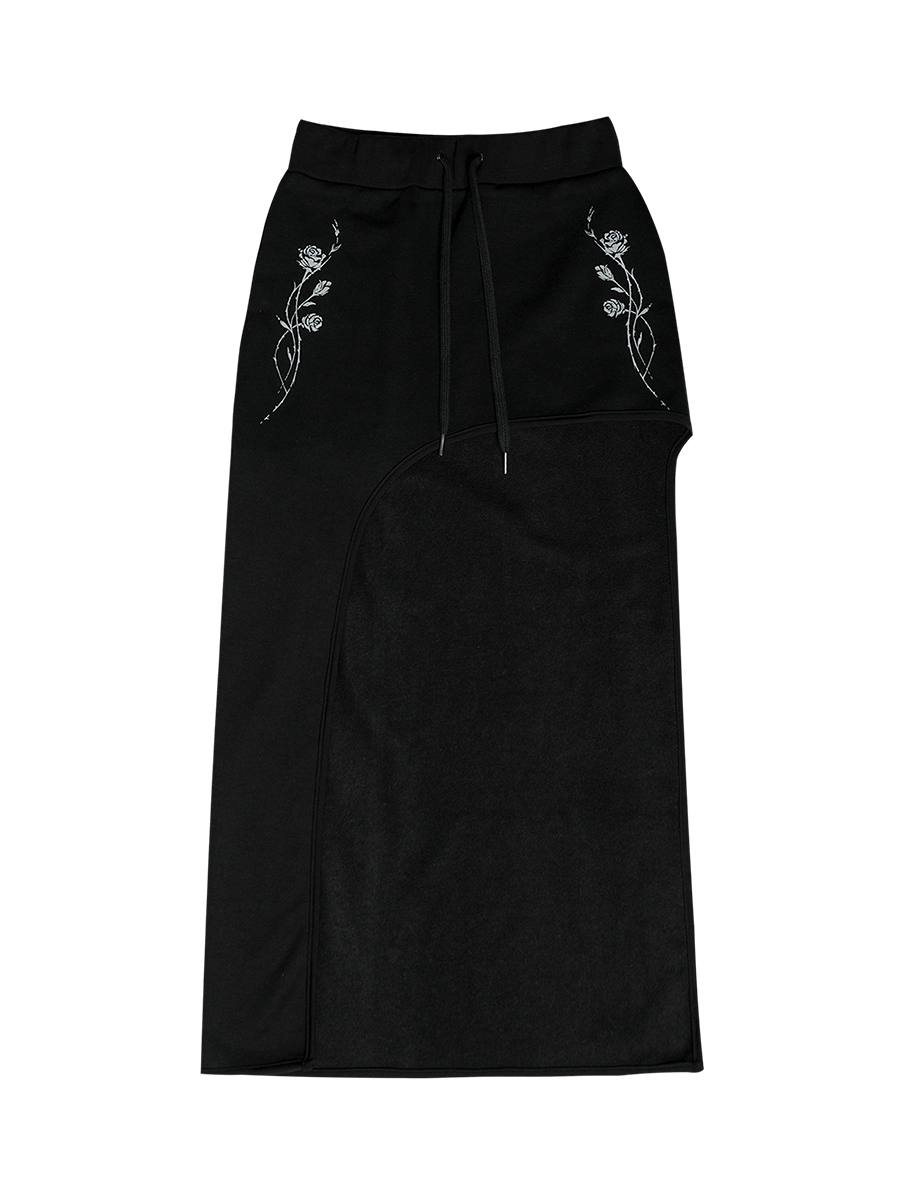 ローズカットアウトスカート #ブラック | Darling You Are Bad | HANA(ハナ) #1