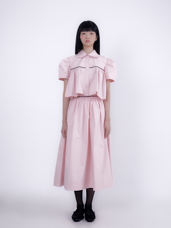 シャーリングカーブスカート（ピンク） | Inner museum | HANA(ハナ) #1