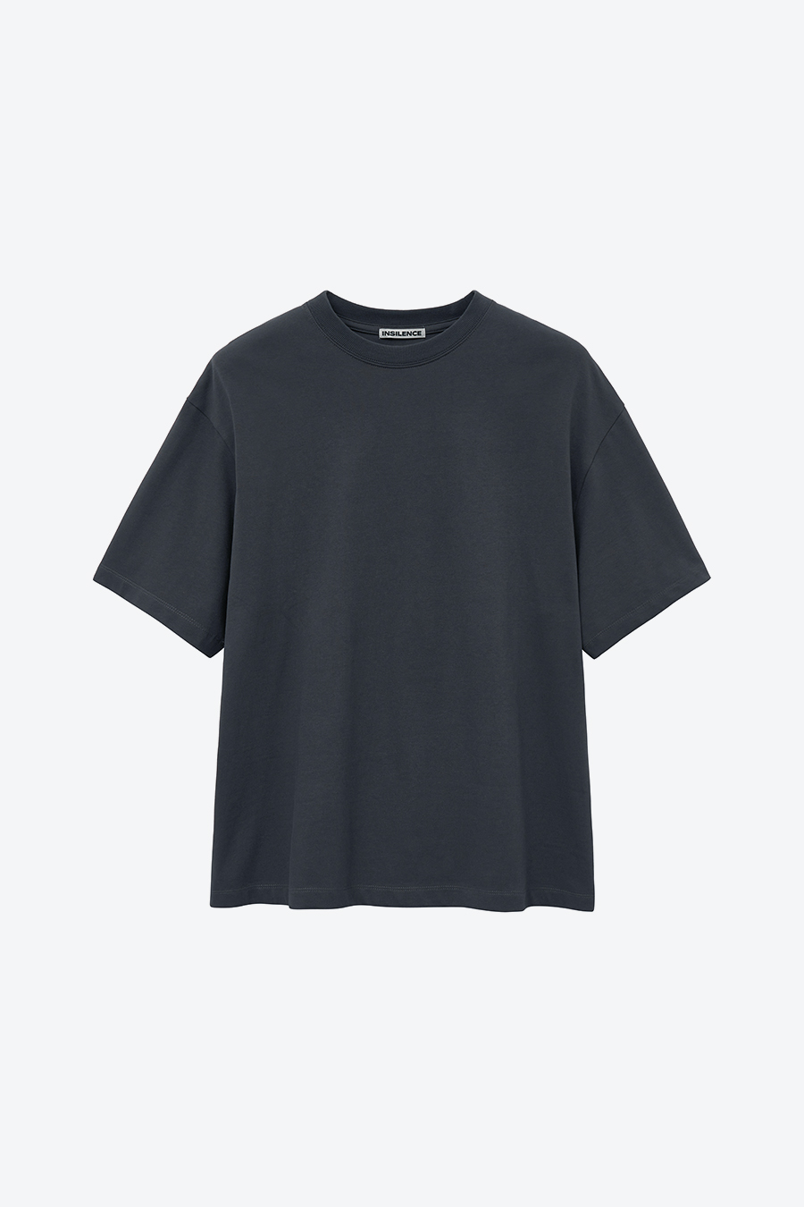 バックプリント ロゴTシャツ チャコール | INSILENCE | HANA(ハナ) #1