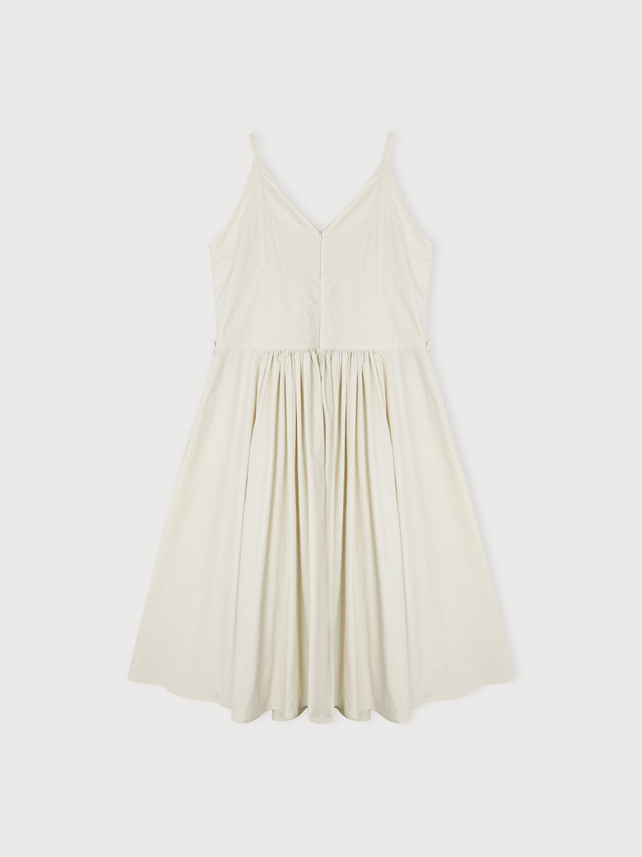 PRIM SLEEVELESS DRESS_IVORY | ETHOS | HANA(ハナ) #1