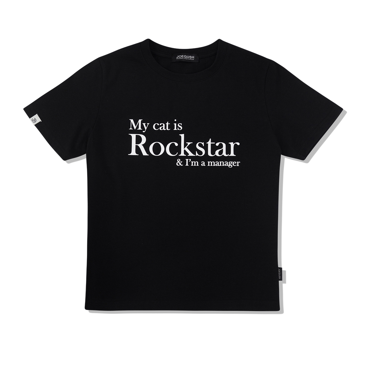 My cat is Rockstar (CROP VER.) (Black) | JOEGUSH | HANA(ハナ) #1