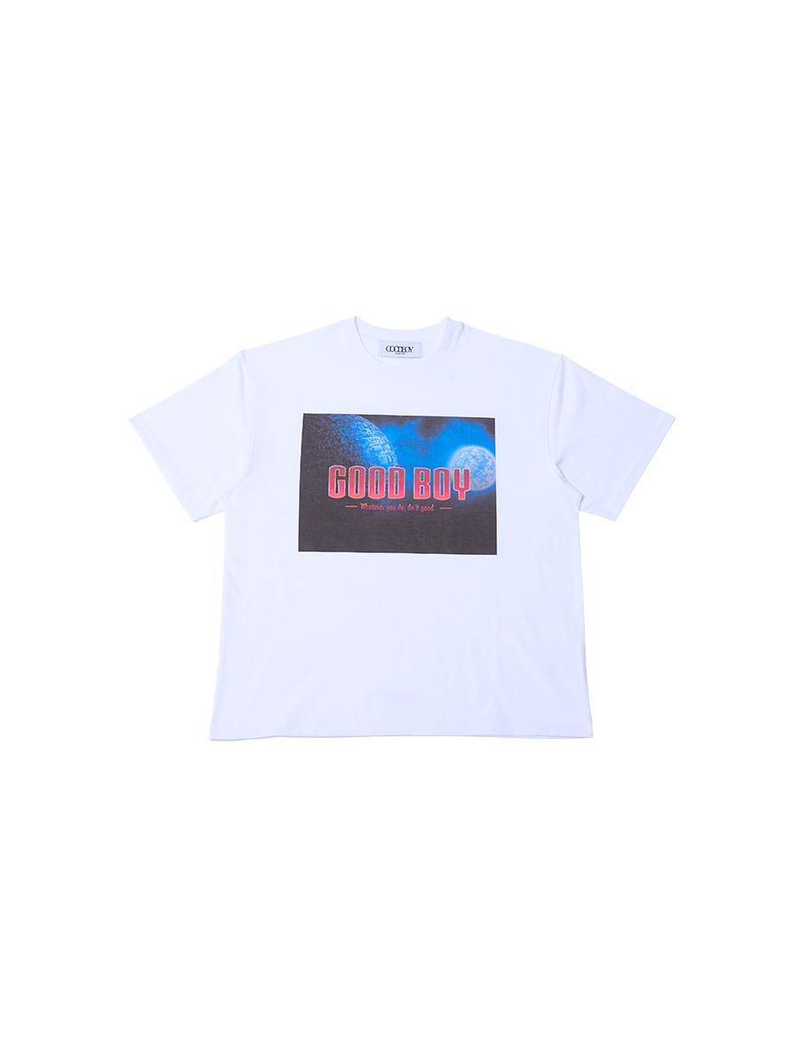 Goodboy スペースTシャツ_ホワイト | XOXOGOODBOY | HANA(ハナ) #1
