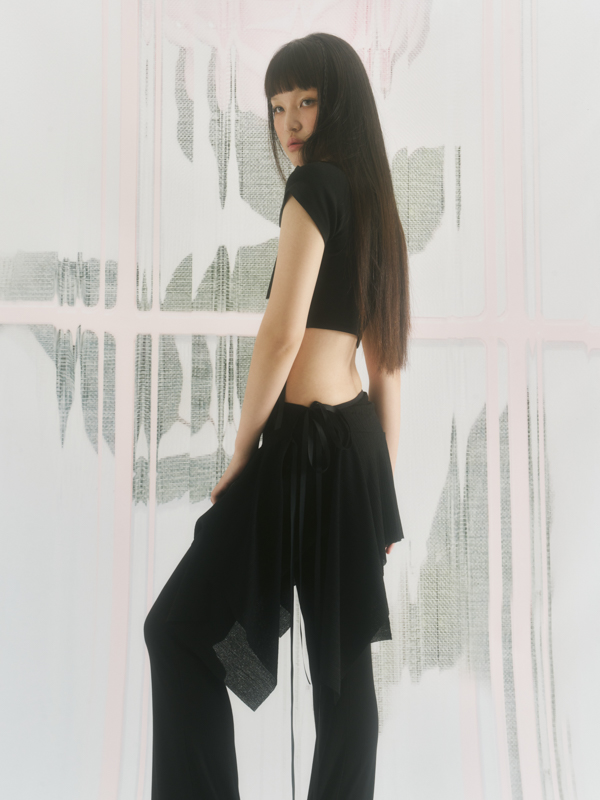 バレリーナドレープスカート Ver.1（ブラック） | Inner museum | HANA(ハナ) #1