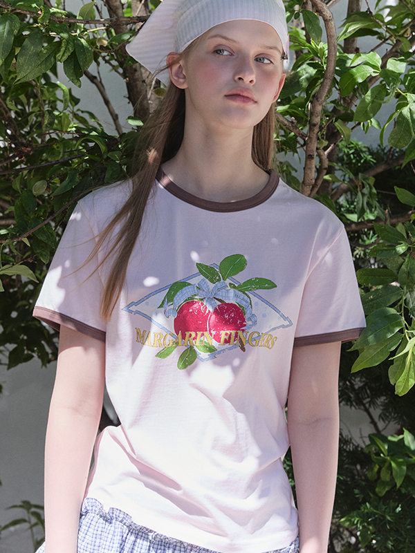 プラムリンガーTシャツ（ピンク） | Margarin Fingers | HANA(ハナ) #1