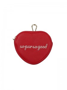 ハートシェイプド リアルレザーボールポーチ | PLAYBOO | HANA(ハナ)