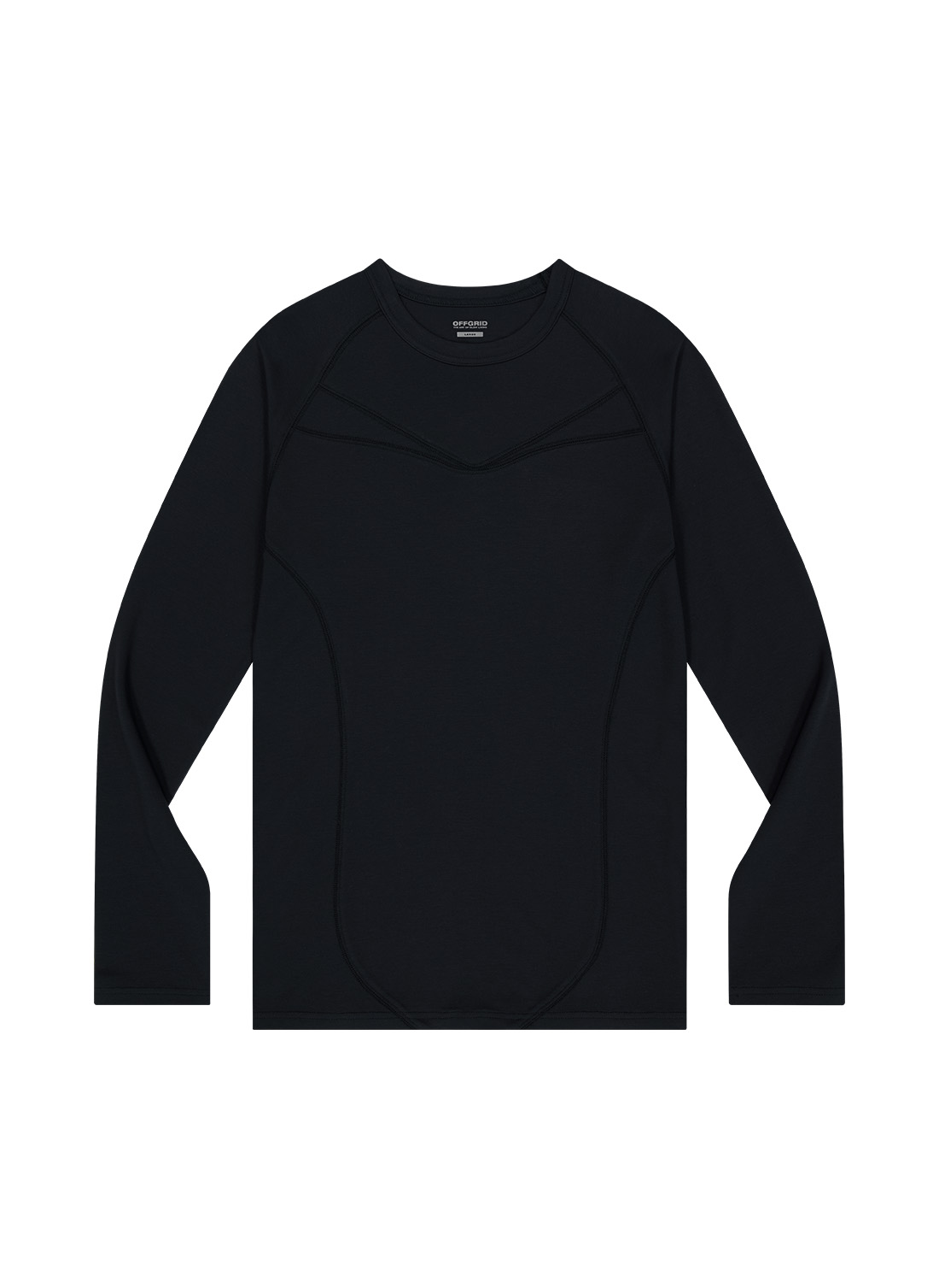 OGシールドフラッシュロングスリーブTシャツ-ブラック | OFFGRID | HANA(ハナ) #1