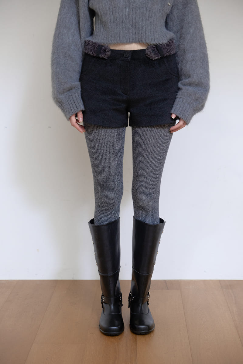 ファーベルト マイクロパンツ (ブラック) | ASURA | HANA(ハナ) #1